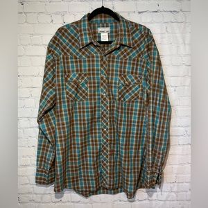 Wrangler 2XLT teal & brown